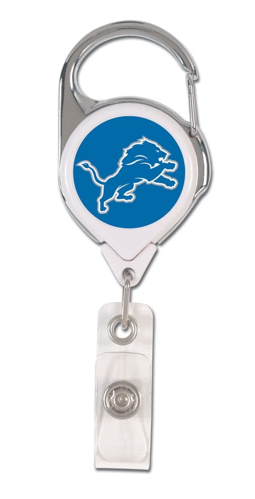 Detroit Lions Reel 2 Sided Premium Name Badge Holder 47397011 Heartland Flags
