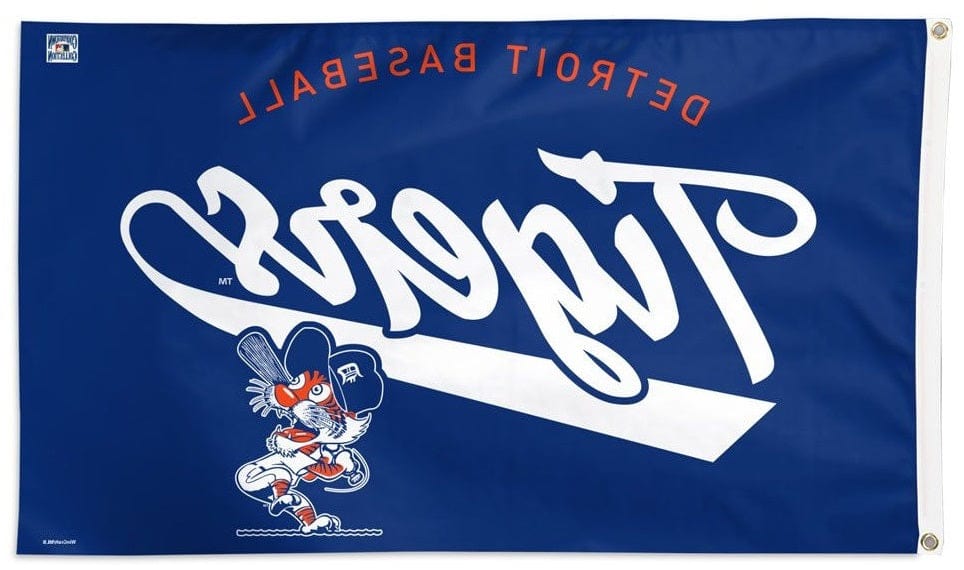 Detroit Tigers Flag 3x5 Cooperstown Collection 37870321 Heartland Flags