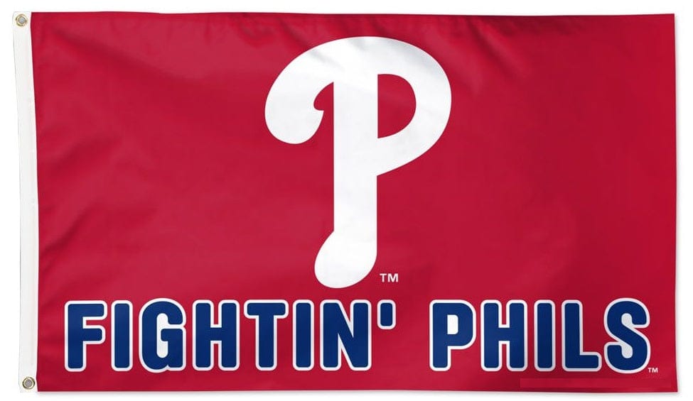 Fightin Phils Flag 3x5 2 Sided heartlandflags