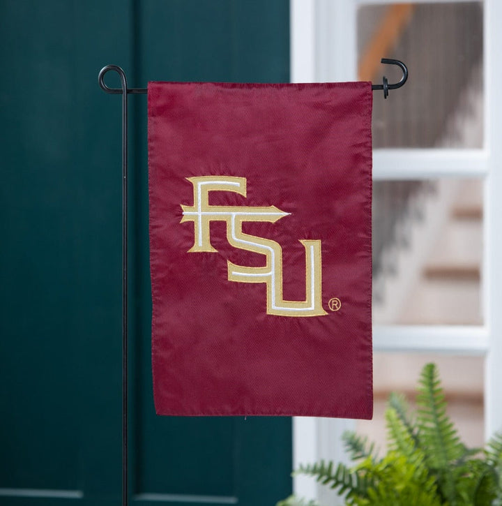 Florida State Seminoles Garden Flag 2 Sided Applique Logo 16A918 Heartland Flags