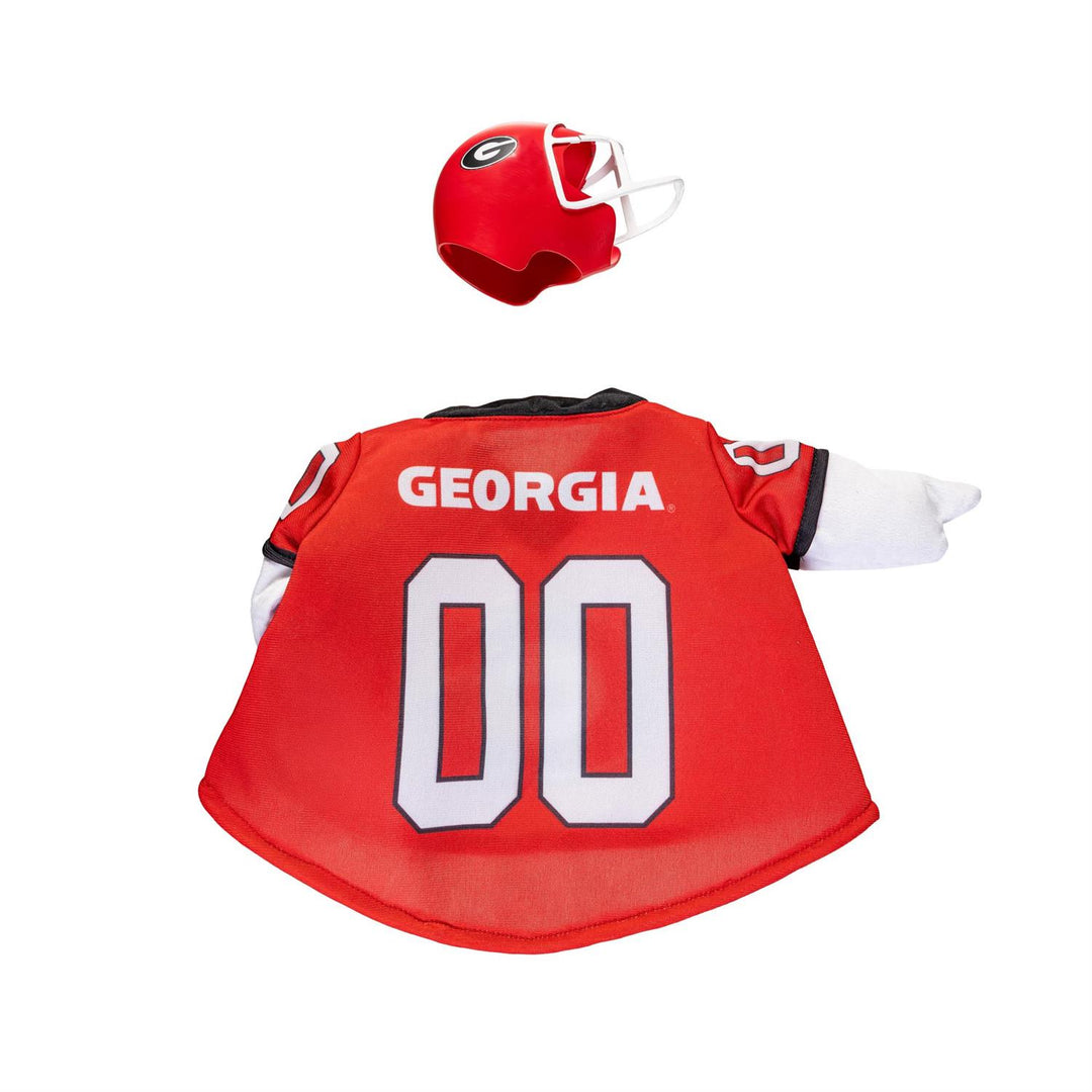 Georgia Bulldogs Football Porch Goose Outfit for 21 Inch Goose
