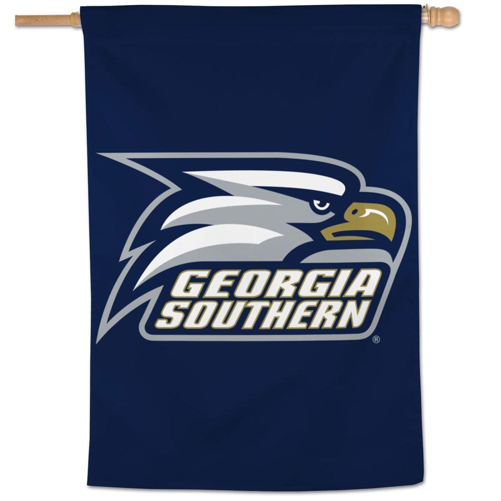 Georgia Southern Banner Vertical Logo Flag 67685323 Heartland Flags