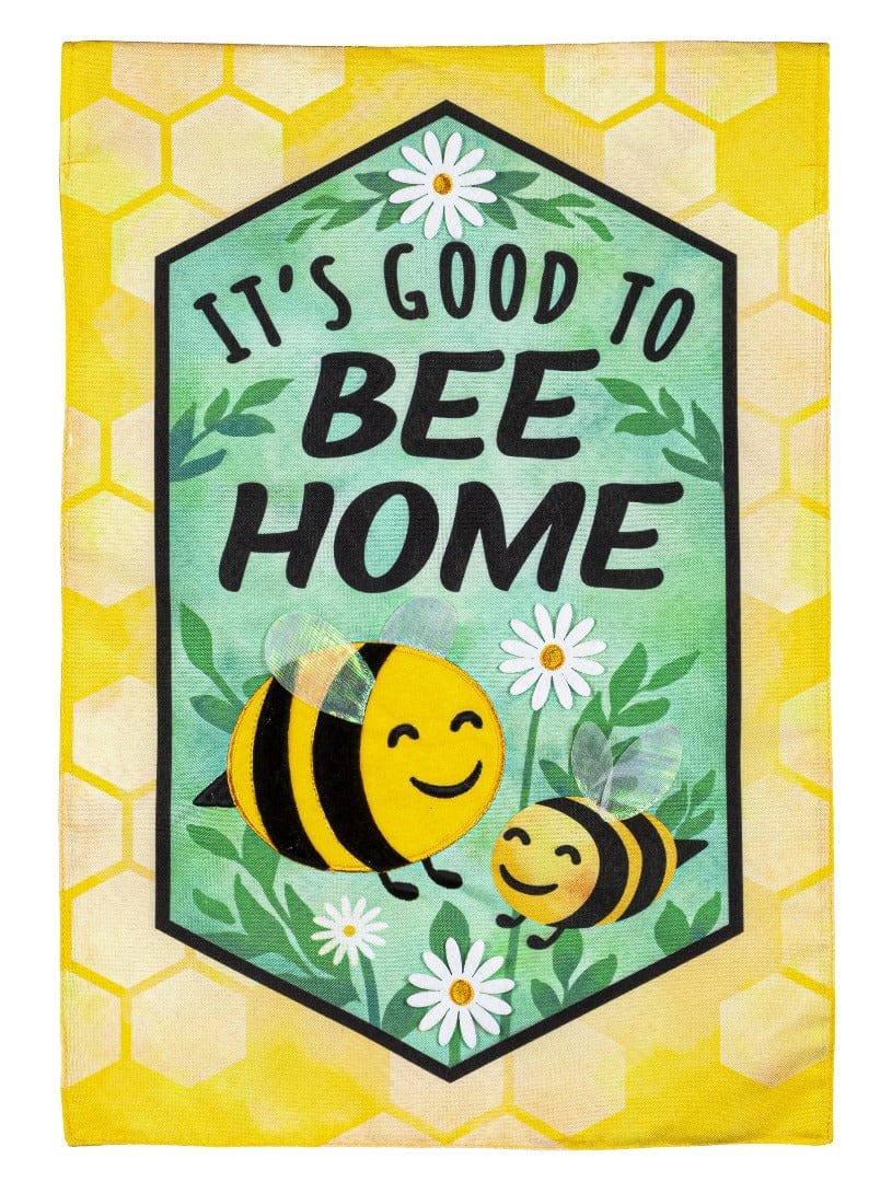 Good To Bee Home Garden Flag 2 Sided 14L10862 Heartland Flags