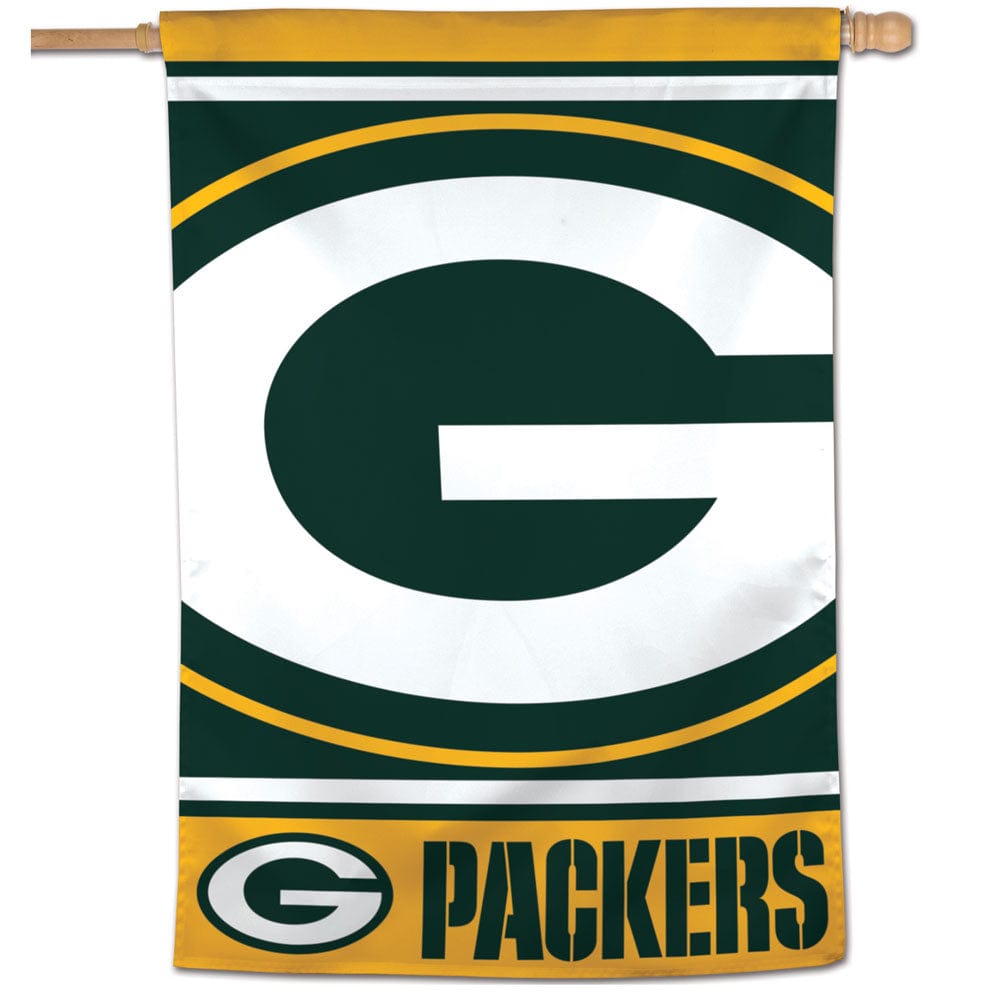 Green Bay Packers Banner Mega Logo House Flag 96461118 Heartland Flags