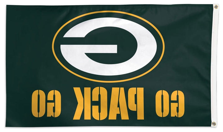 Green Bay Packers Flag 3x5 Go Pack Go 32461321 Heartland Flags