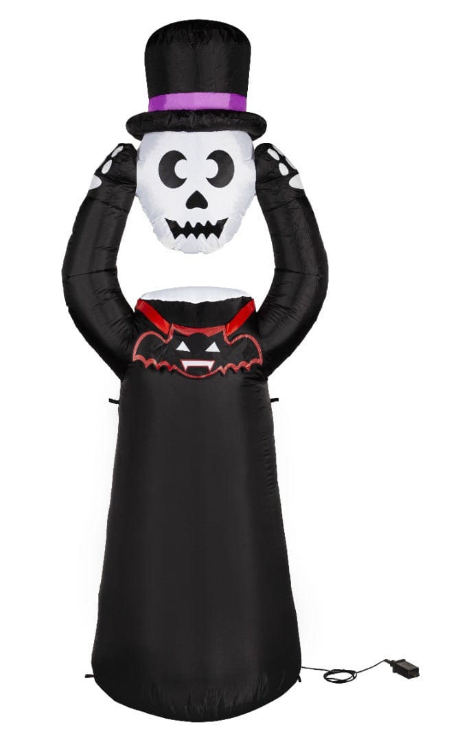 Halloween Headless Skeleton Inflatable 6 Feet Tall 8I006 Heartland Flags