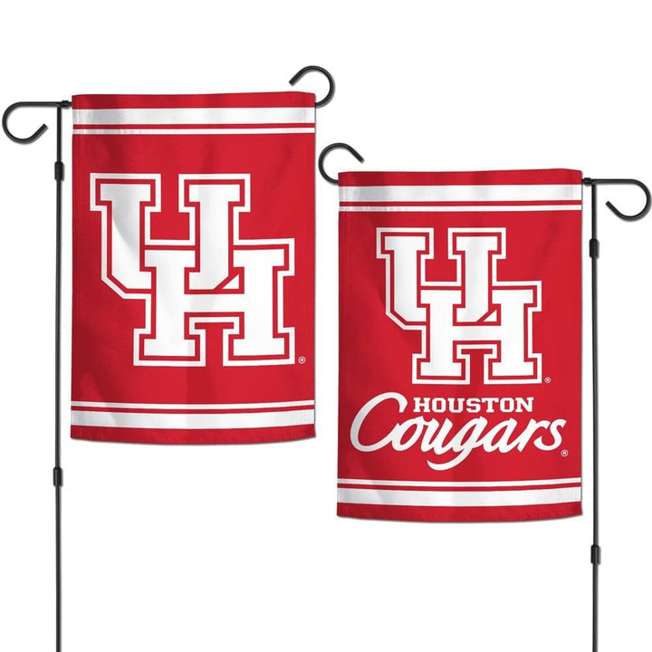 Houston Cougars Garden Flag 2 Sided Both Logos 38527119 Heartland Flags