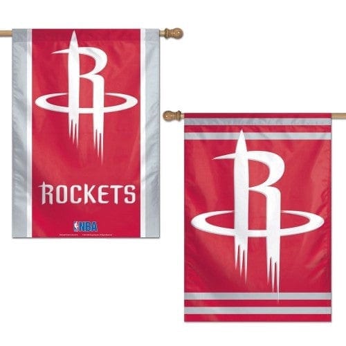 Houston Rockets Banner 2 Sided House Flag 98248014 Heartland Flags