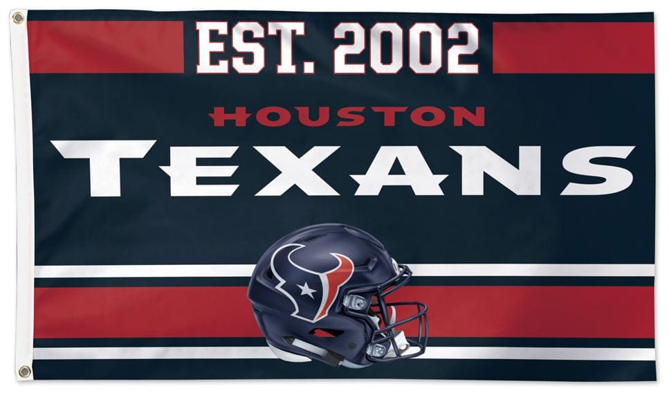 Houston Texans Flag 3x5 Est 2002 32472421 Heartland Flags