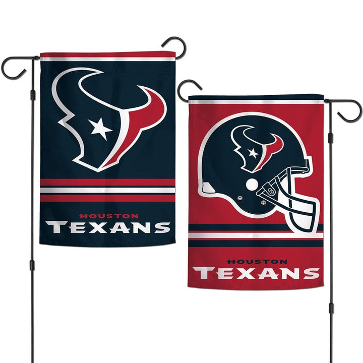 Houston Texans Garden Flag 2 Sided Helmet Logo 08405017 Heartland Flags
