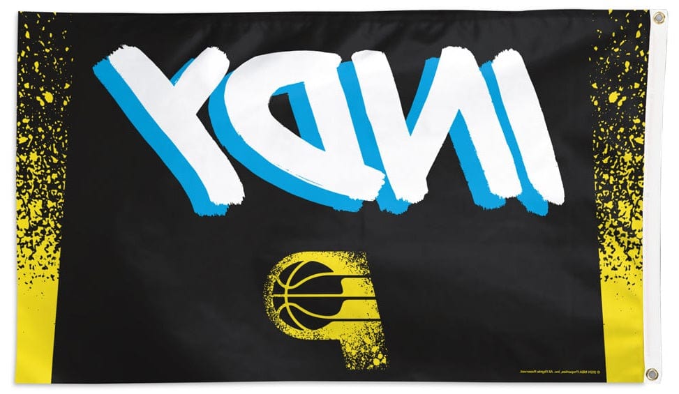 Indiana Pacers Flag 3x5 City Logo heartlandflags