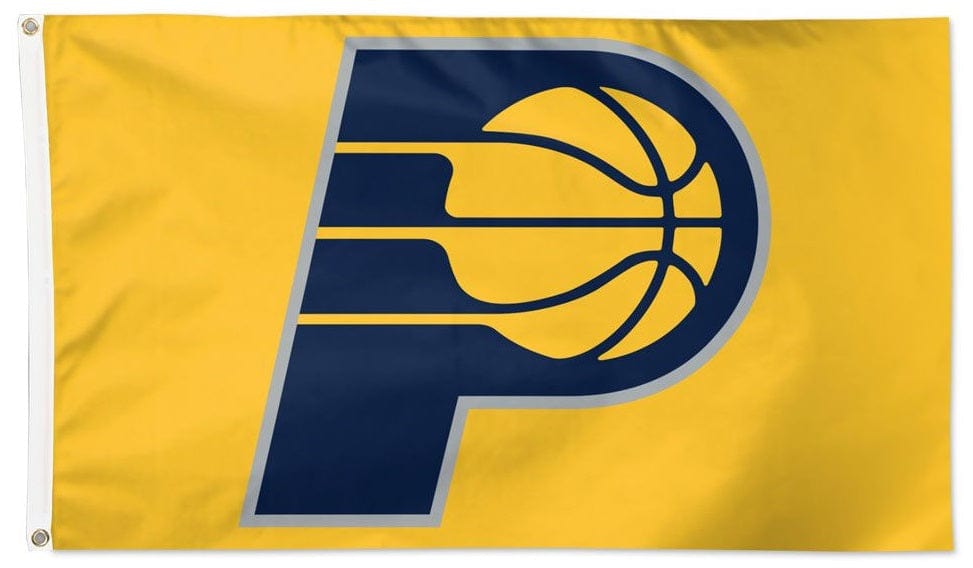 Indiana Pacers Flag 3x5 Logo 2 Sided heartlandflags