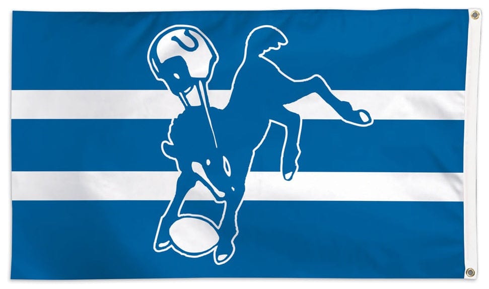 Indianapolis Colts Flag 3x5 Classic Logo Retro – HeartlandFlags