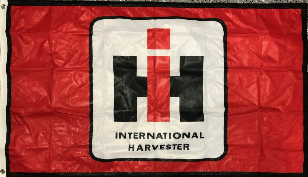 International Harvester Flag 3x5 IH Logo 2 Sided 163788 Heartland Flags