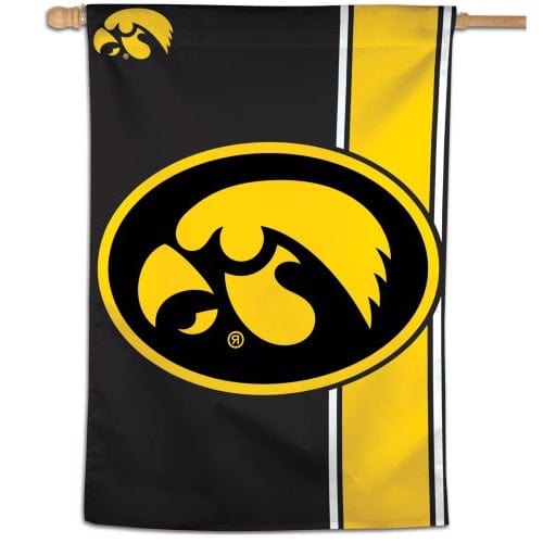 Iowa Hawkeyes Flag Striped House Banner 61561118 Heartland Flags