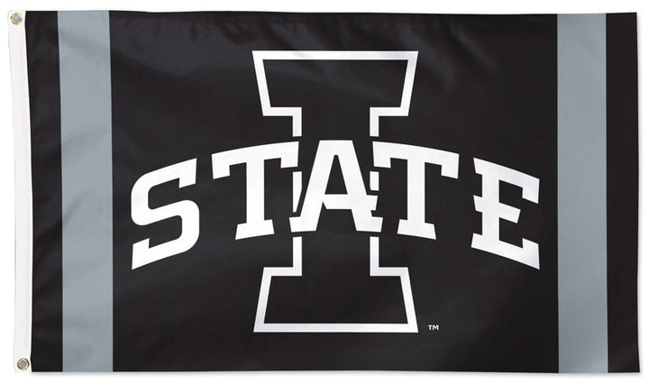 Iowa State Cyclones Flag 3x5 Black White 34721321 Heartland Flags