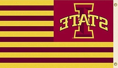 Iowa State Cyclones Flag 3x5 Striped Alumni Nation 95622 Heartland Flags