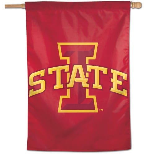 Iowa State Cyclones Logo Flag Vertical Banner 88186017 Heartland Flags