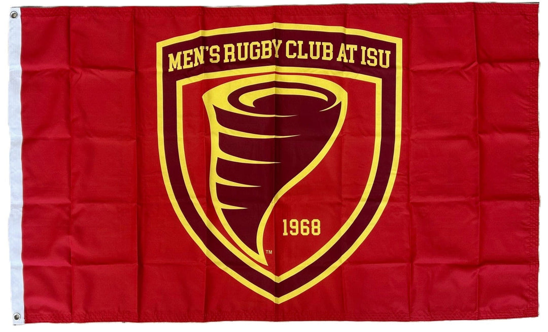 Iowa State Rugby Flag 3x5 2 Sided 727652 Heartland Flags