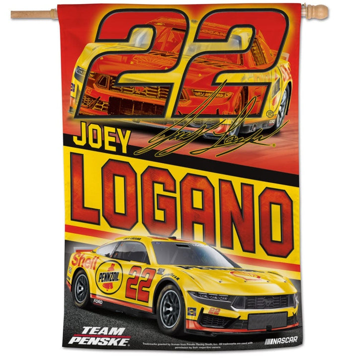 Joey Logano Banner 2024 House Flag 20048224 Heartland Flags