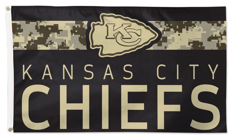 Kansas City Chiefs Flag 3x5 Digi Camouflage 32588321 Heartland Flags