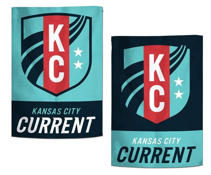 Kansas City Current Garden Flag 2 Sided heartlandflags