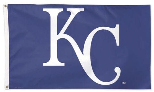 Kansas City Royals Flag 3x5 KC Logo 2 Sided 01777116 Heartland Flags