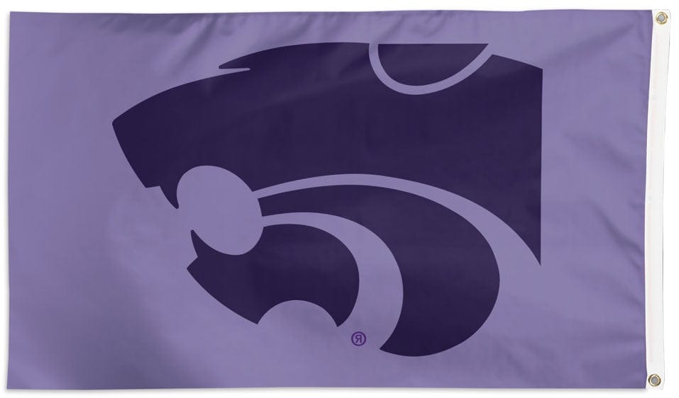 Kansas State Flag 3x5 Logo Lavender 27483323 Heartland Flags