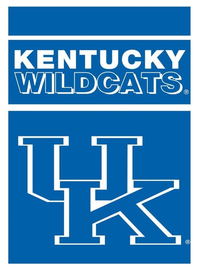 Kentucky Wildcats Garden Flag 2 Sided UK Logo 83010 Heartland Flags