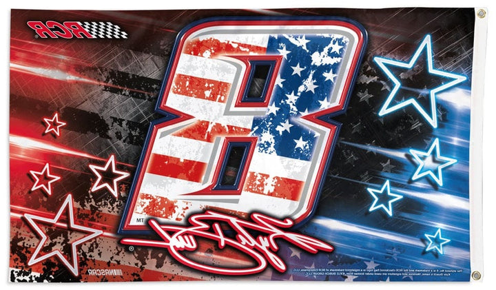 Kyle Busch Flag 3x5 Red White and Blue 77543324 Heartland Flags