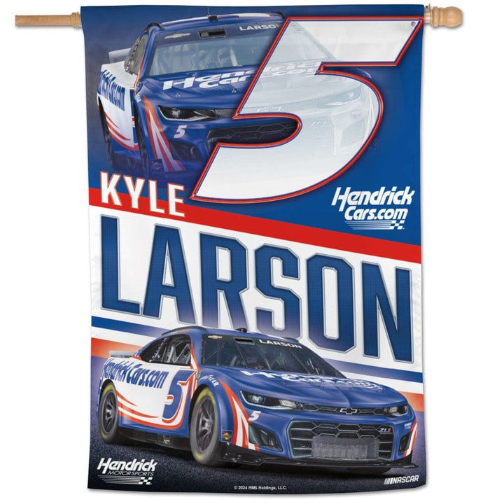 Kyle Larson Banner 2024 Hendrick Cars House Flag 04736224 Heartland Flags