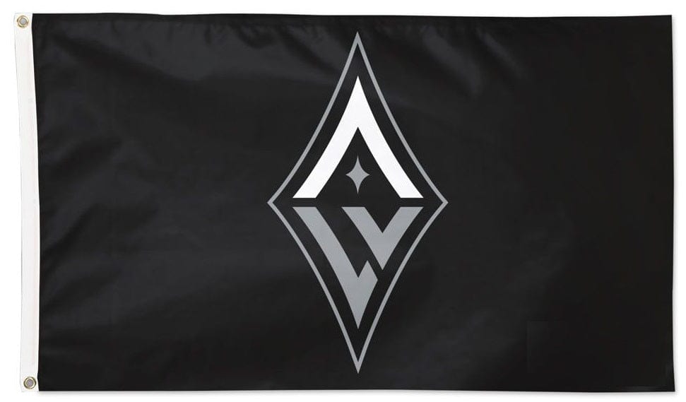 Las Vegas Aces Flag 3x5 Black Logo 38343324 Heartland Flags