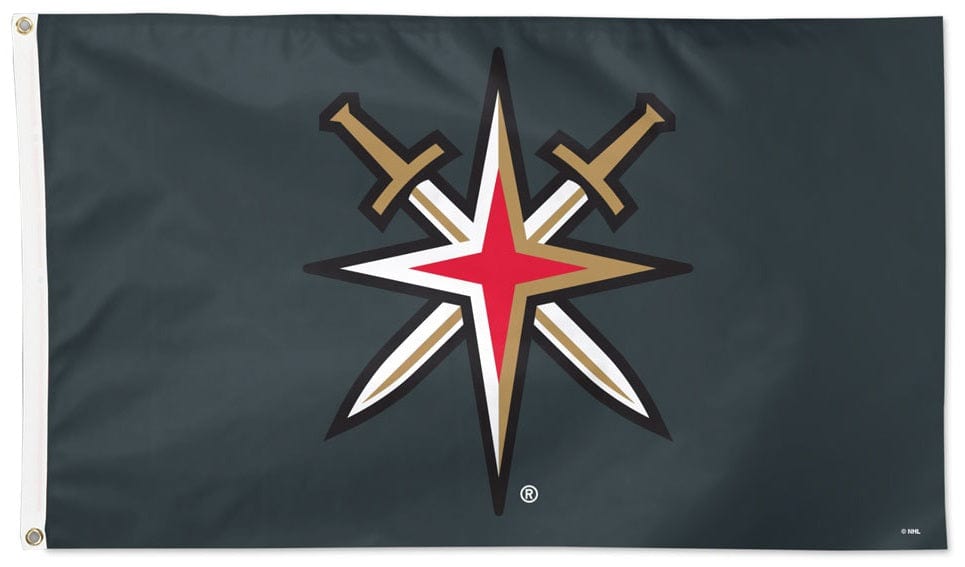 Las Vegas Golden Knights Flag 3x5 Throwback Logo 37911321 Heartland Flags
