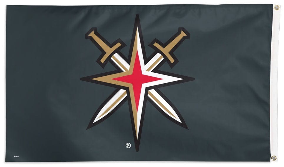 Las Vegas Golden Knights Flag 3x5 Throwback Logo 37911321 Heartland Flags