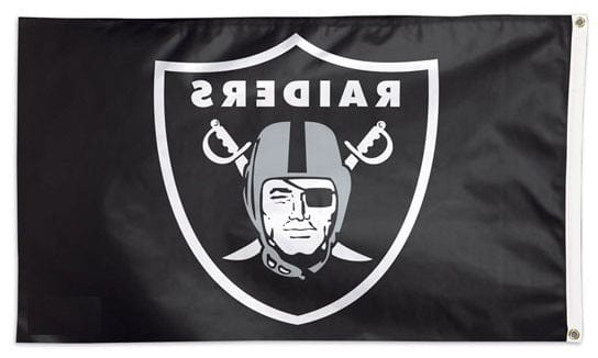 Las Vegas Raiders Flag 3x5 Black 01820115 Heartland Flags