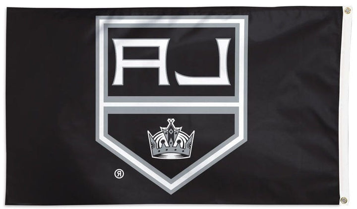 Los Angeles Kings Flag Black 3x5 02461115 Heartland Flags