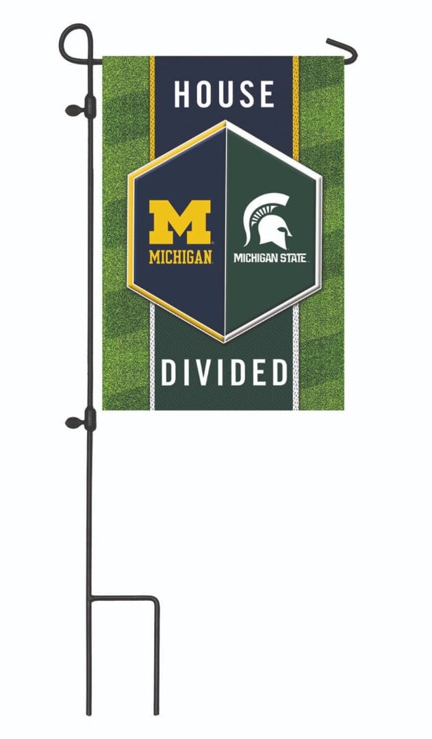 Michigan and Michigan State House Divided Garden Flag 2 Sided 14S920971 Heartland Flags