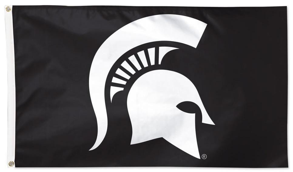 Michigan State Flag 3x5 Logo Black 2 Sided or Single Sided 35850321 Heartland Flags
