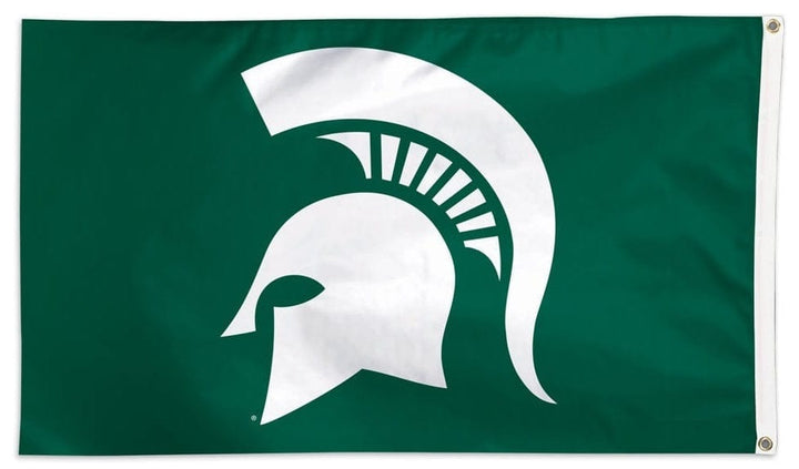 Michigan State Spartans Flag 3x5 Logo Only 02121115 Heartland Flags