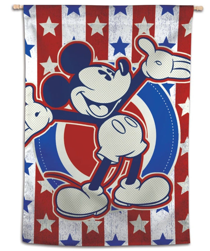 Mickey Mouse Flag Red White Blue Stars 94682118 Heartland Flags