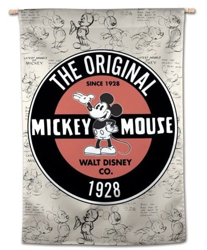 Mickey Mouse Original Sketch House Flag 1928 94602118 Heartland Flags