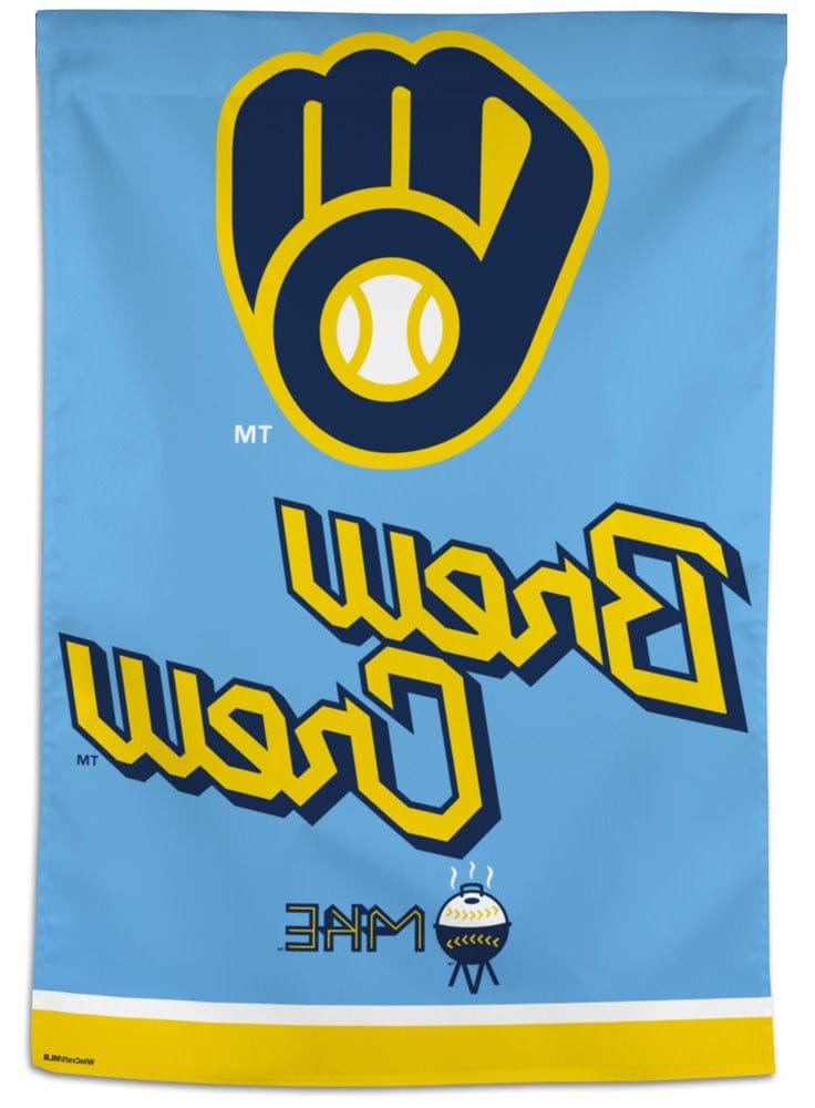 Milwaukee Brewers Banner City Connect Flag Brew Crew 55725322 Heartland Flags