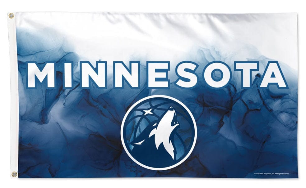 Minnesota Timberwolves Flag 3x5 City Logo 2023 44576323 Heartland Flags