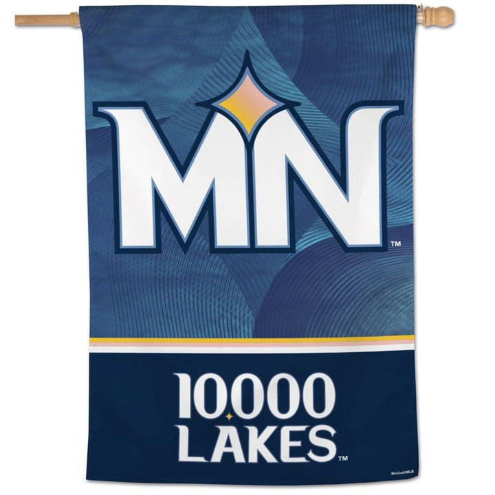 Minnesota Twins Banner City Connect Logo heartlandflags