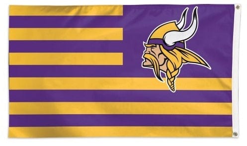 Minnesota Vikings Flag 3x5 Americana Stars Stripes 67266117 Heartland Flags