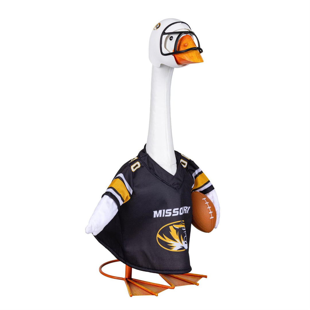 Missouri Tigers Football Porch Goose Outfit for 21 Inch Goose