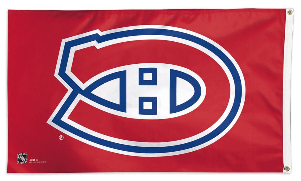 Montreal Canadians Flag 3x5 Logo 02439115 Heartland Flags