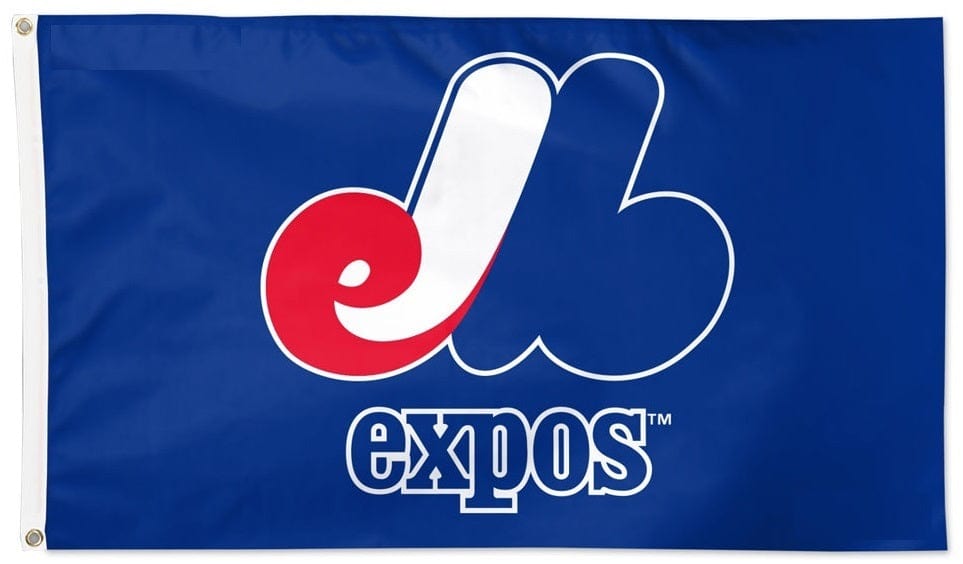 Montreal Expos Flag 3x5 Logo Cooperstown 47571322 Heartland Flags