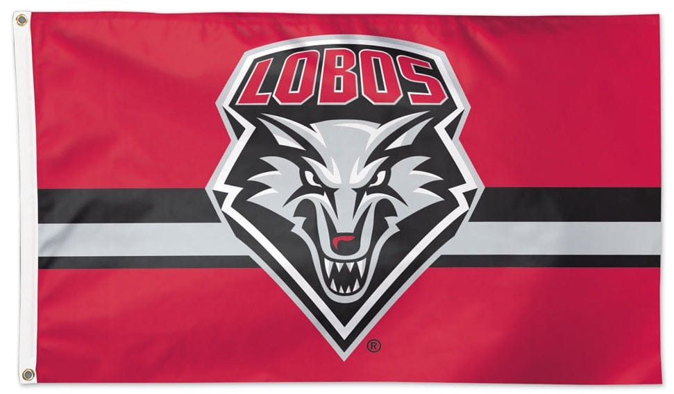 New Mexico Lobos Flag 3x5 University Logo 02251115 Heartland Flags