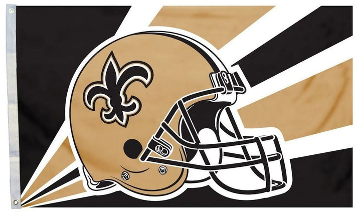 New Orleans Saints Helmet Flag 3x5 94226B Heartland Flags